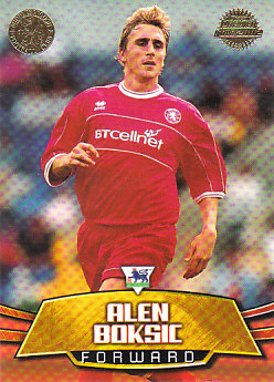 Alen Boksic Middlesbrough 2002 Topps Premier Gold #M1